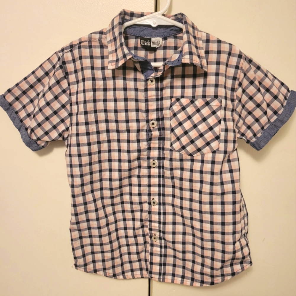 Boys button up shirt